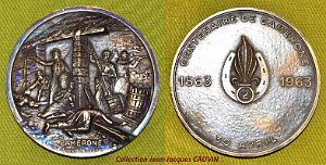 MEDAILLES D AFN 214  centenaire de Camerone